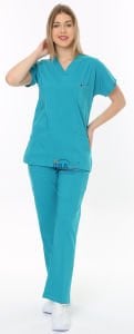 Flexcool Likralı Takım Benetton Yeşili - L - 44 Beden