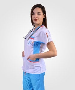 Comfort Style Alpaka Takım Turkuaz & Nar Çiçeği - 3XL