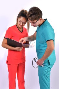 Comfort Sport V Yaka Spor Takım Beyaz - XS