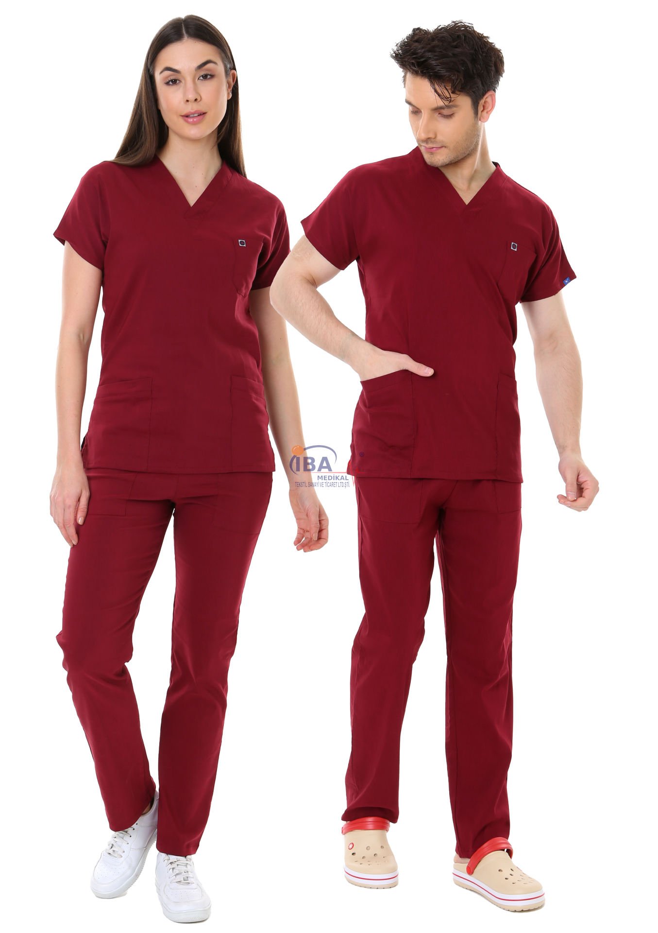 Flexcool Likralı Takım Bordo - S - 40 Beden