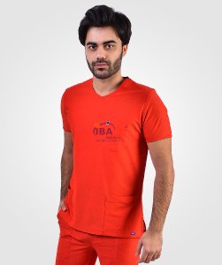 Comfort Sport V Yaka Spor Takım Kırmızı - XL