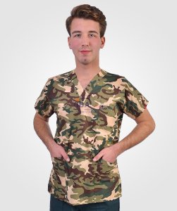 Terikoton Üst Desenli (Kamuflaj Asker)