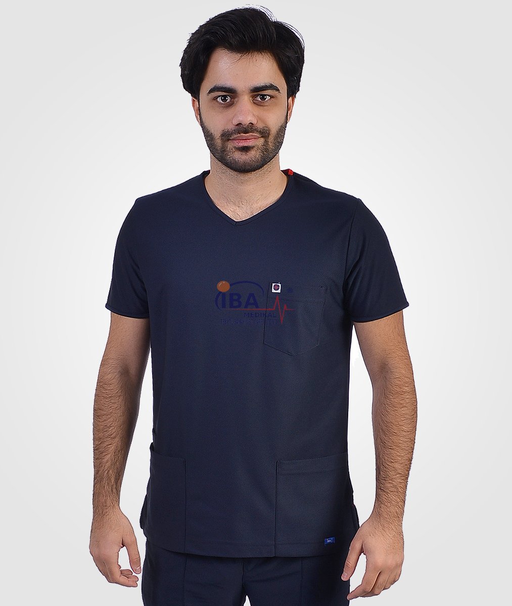 Comfort Sport V Yaka Spor Takım Lacivert - XL