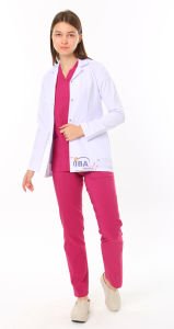 Önlük - Lab. - Bayan - Klasik Yaka