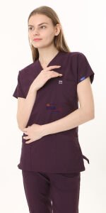 Flexcool Likralı Takım Koyu Mürdüm - 3XL - 54/56 Beden