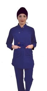 i-Soft Tesettür Likralı Takım M - 42 Beden - Patriot Blue