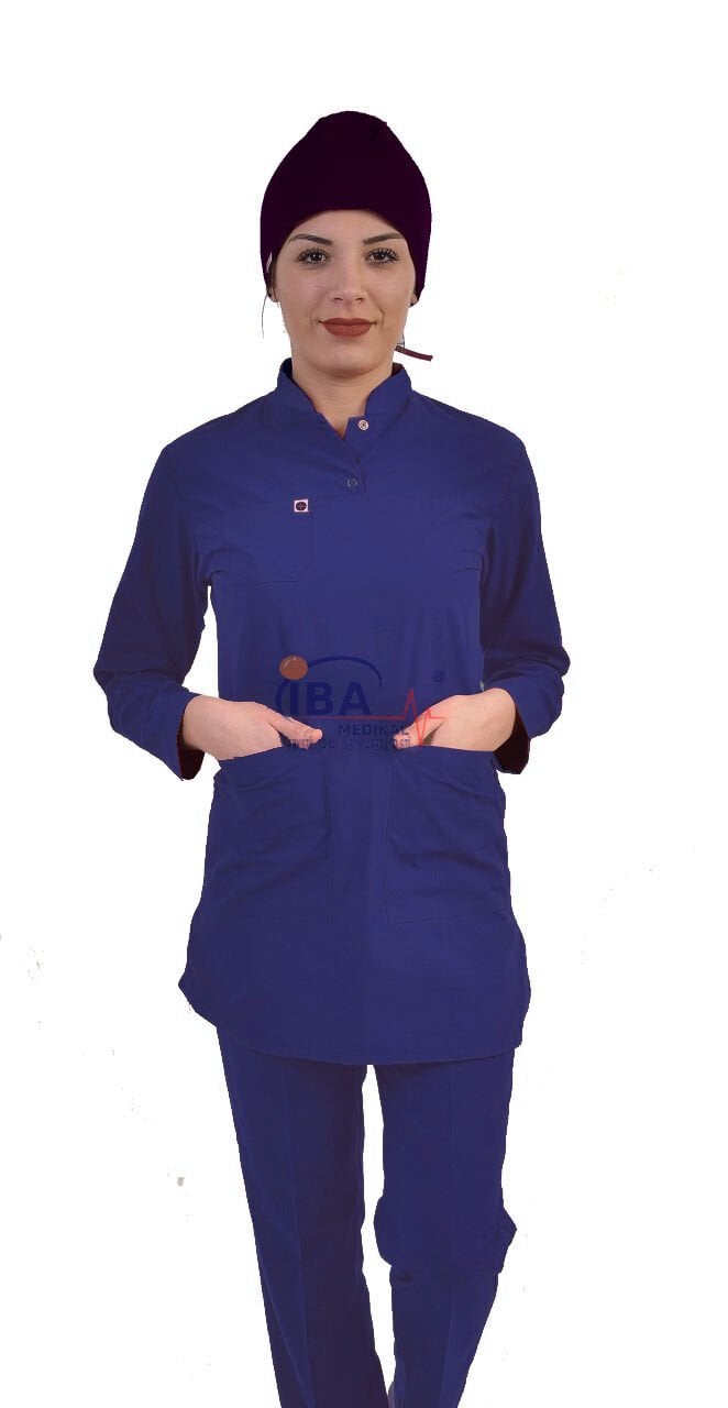 i-Soft Tesettür Likralı Takım XL - 46/48 Beden - Patriot Blue