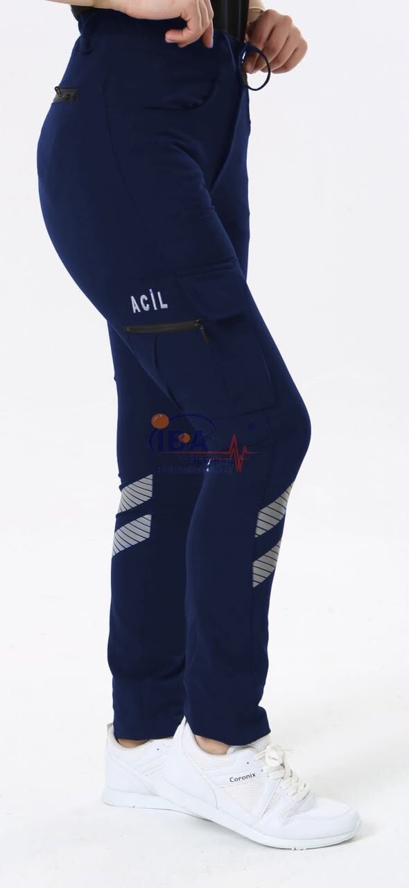 112 Trekking Çok Cepli Likralı Tactical  Pantolon (SLIM FIT)