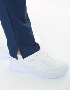 İ-Modern Çıtçıtlı Likralı Takım (Ribanalı) Açık Lacivert - XS