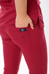 i-Sportive V Yaka Takım Bordo - L