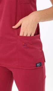 i-Sportive V Yaka Takım Bordo - XL